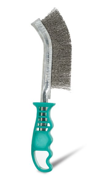 Hand Scratch Brush Uni Inox 0.3mm Green Bordo