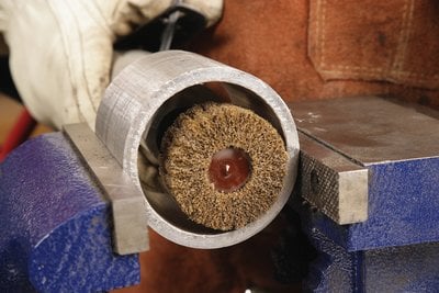 Flap Brush Finishing 150x50x50mm FIN Maroon 3M