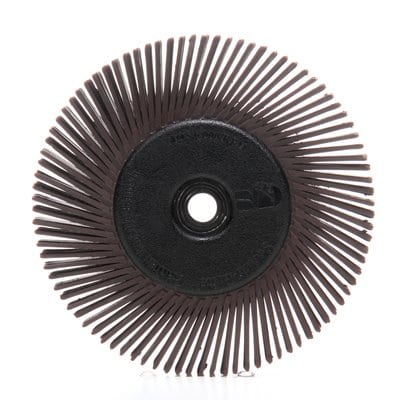 Radial Bristle Brush 150x12x25mm P36 Brown Angl 3M