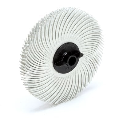 Radial Bristle Disc 75x9.5mm P120 White Curve 3M