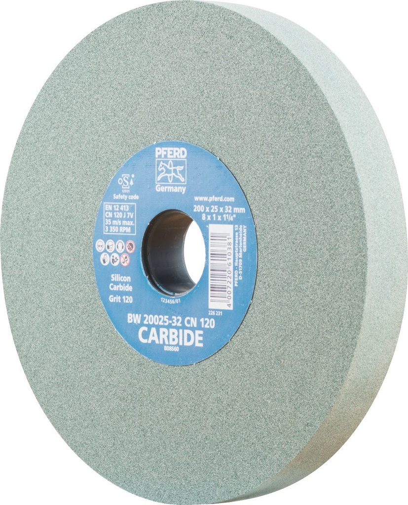 Grinding Wheel 200x25x31.75 CN 120 Silicon Carbide