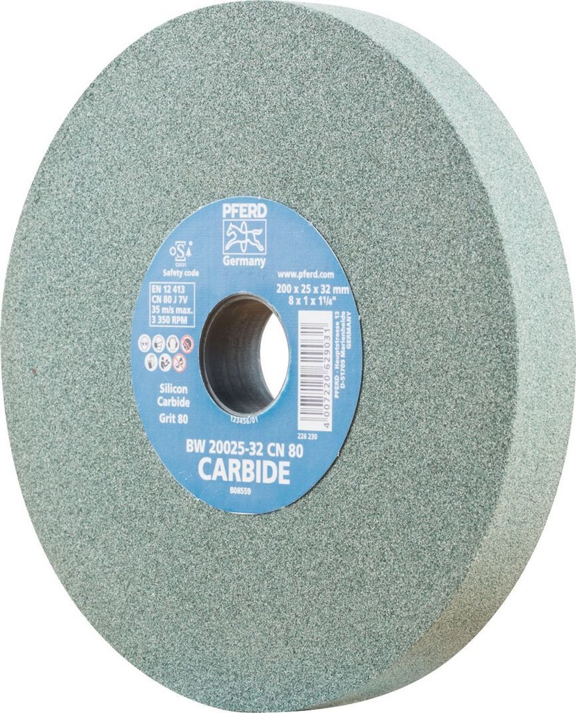 Grinding Wheel 200x25x31.75 CN 80 Silicon Carbide