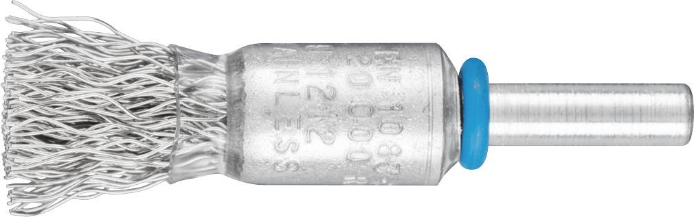 End Brush Crimp 13mm Spindle (6) Inox 0.35