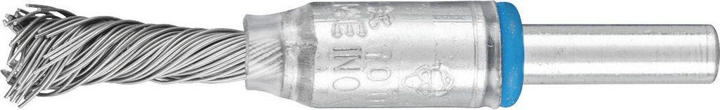 End Brush Twist 10mm Spindle (6) Inox 0.35