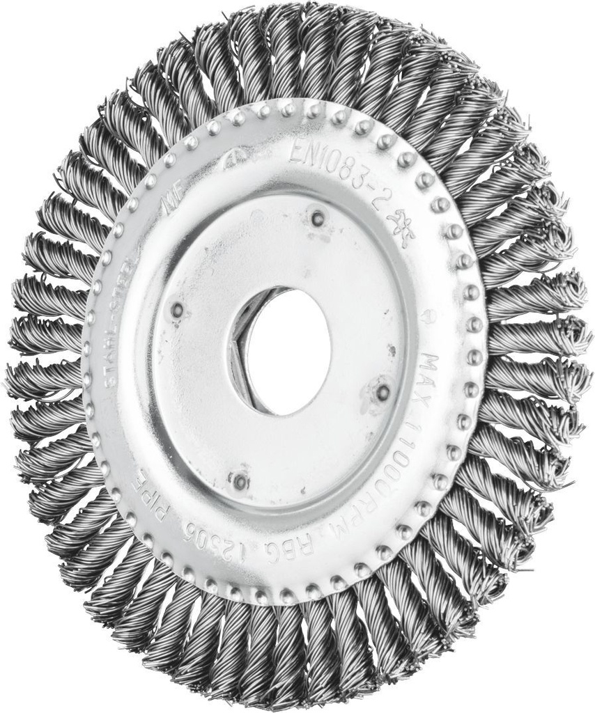 Pipeline Brush Twist 125mm Steel 22mm Bore Pferd