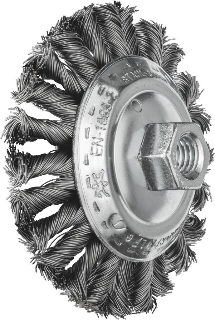 Bevel Brush Twist 100mm Steel COMBITWIST