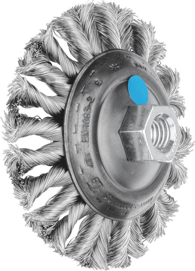 Bevel Brush Twist 100mm Inox COMBITWIST