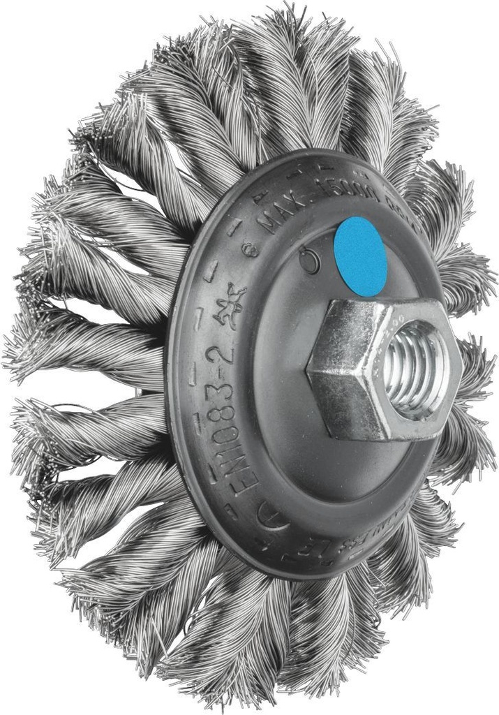 Bevel Brush Twist 125mm Inox COMBITWIST