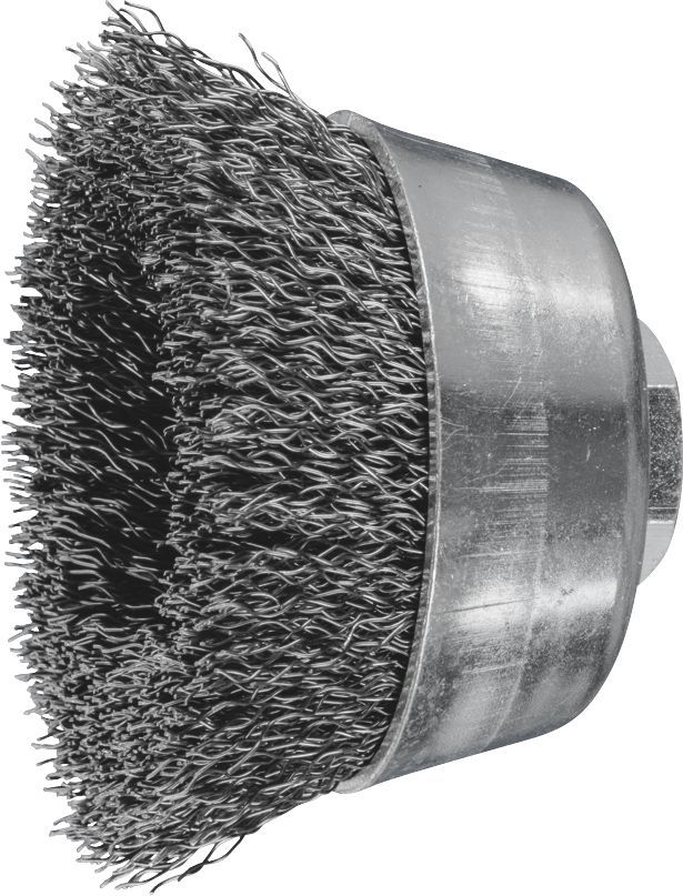 Cup Brush Crimp 60mm Steel M14