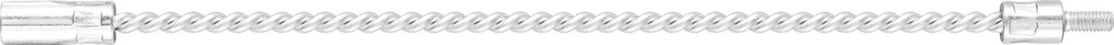 Tube Brush Extension M6x300mm