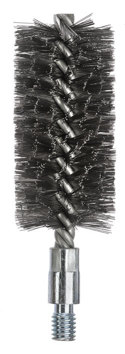 Tube Brush 75mm Steel 1/2 BSW Double Sprial