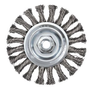 Wheel Brush Twist 100x12mm Steel MultiThread