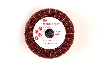 [3M.7000077906] Flap Brush Combination 63x32mm 120G Maroon 3M