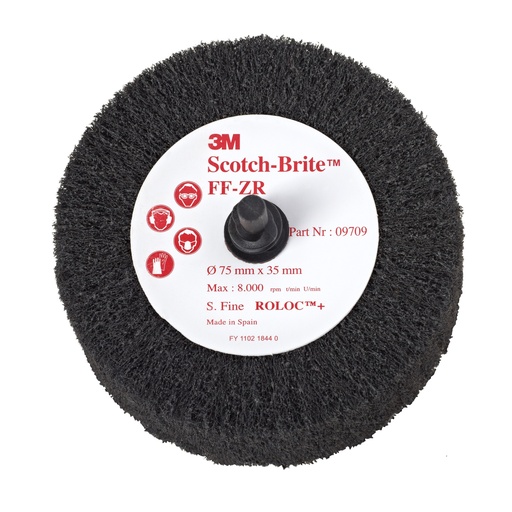 [3M.7000077921] Flap Brush Clean and Finish 63x32mm VFN Maroon 3M