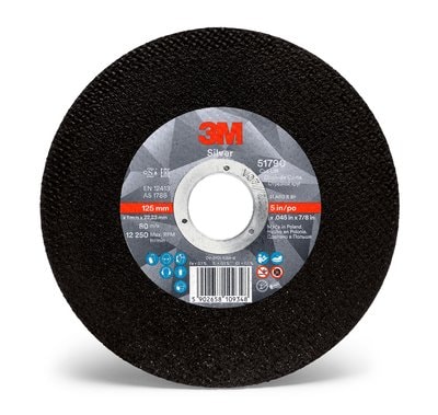 [3M.7100171308] Cut Off Disc 125x2.5x22 Silver 3M