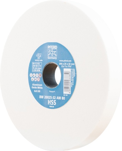 [PFERD.39008442] Grinding Wheel 200x25x31.75 AW 60 White Alox