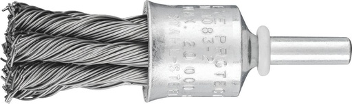 [PFERD.43207005] End Brush Twist 19mm Spindle (6) Steel 0.50