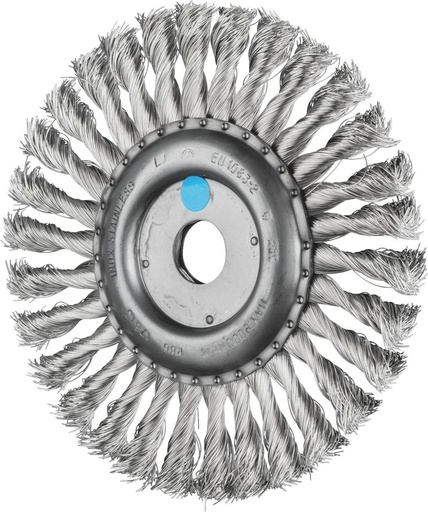[PFERD.43304003] Wheel Brush Twist 178x13mm Inox 22mm Bore