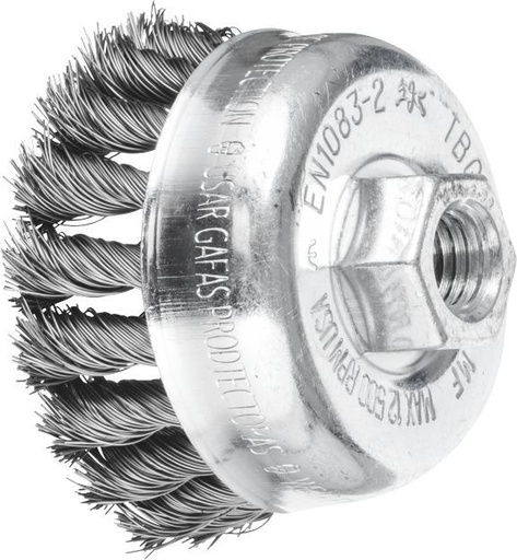 [PFERD.43305002] Cup Brush Twist 65mm Steel M14