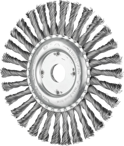 [PFERD.43309015] Wheel Brush Twist 150x13mm Steel 22mm Bore