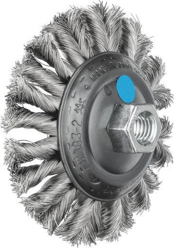 [PFERD.43317013] Bevel Brush Twist 125mm Inox COMBITWIST