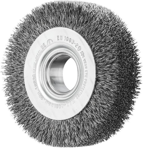 [PFERD.43502001] Wheel Brush Crimp 100x28mm Steel 14mm Bore