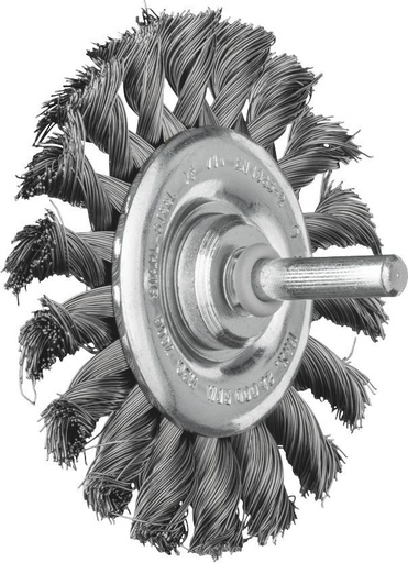 [PFERD.43702001] Wheel Brush Twist  70x6mm Steel Spindle (6) POS