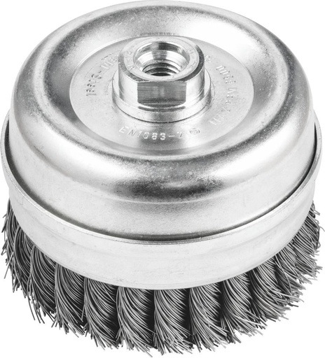 [PFERD.79168124] Cup Brush Twist 125mm Steel COMBITWIST